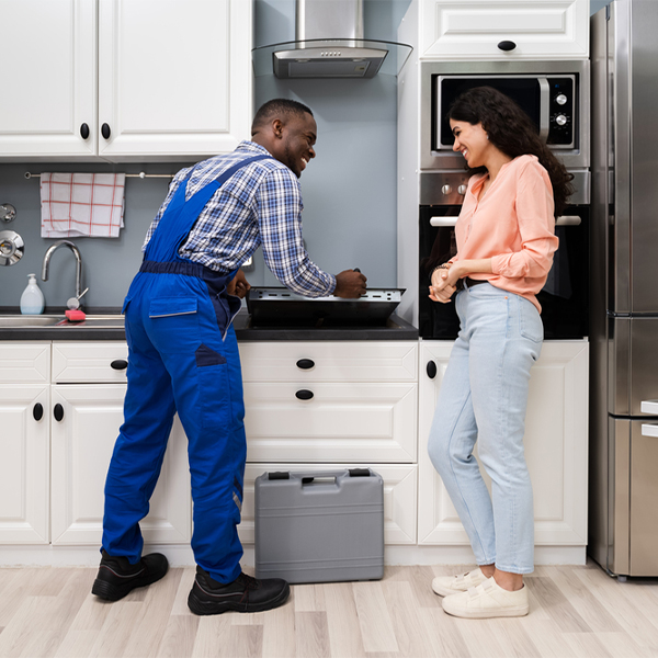 can you provide an estimate for cooktop repair before beginning any work in Fancher